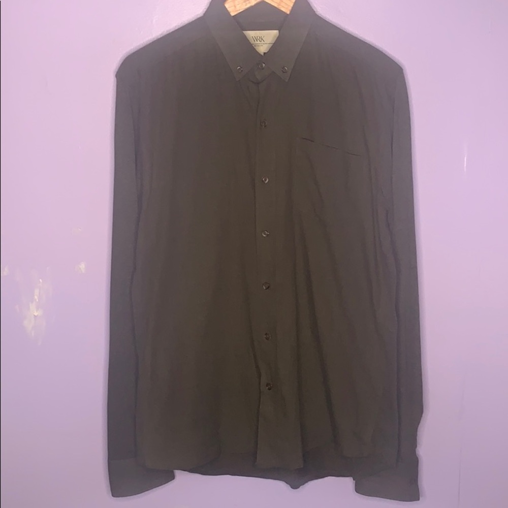 WRK button down shirt
